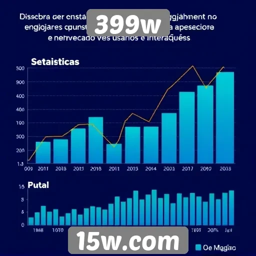 Estatísticas de acessos e engajamento no 399w