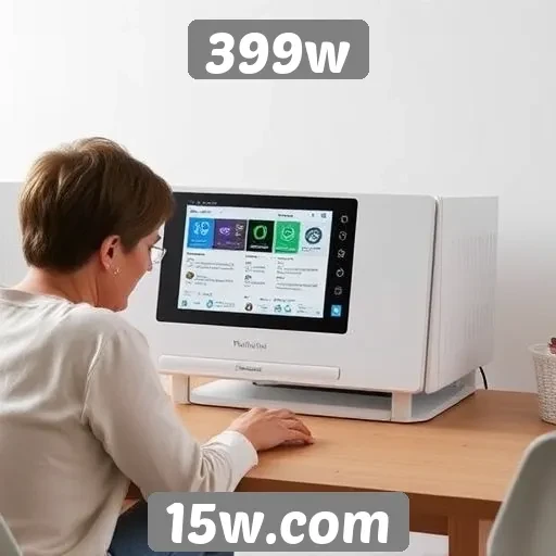 Facilidade de navegação e usabilidade do 399w